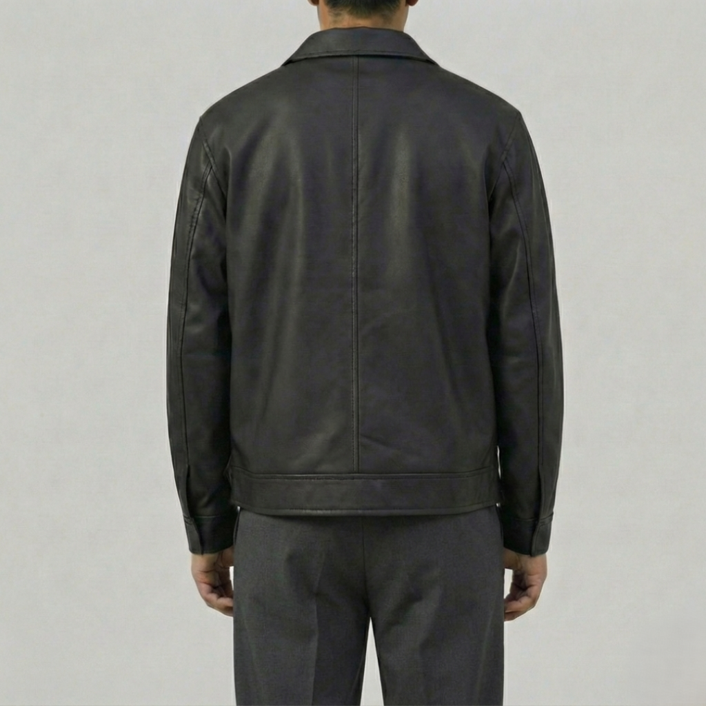 Libre Leather Jacket - Noir Black (Unisex)