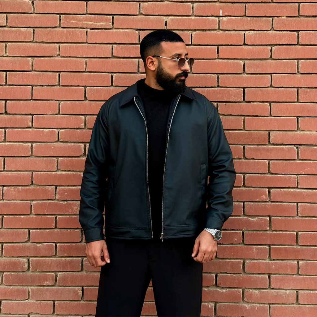 Libre Leather Jacket - Noir Black (Unisex)